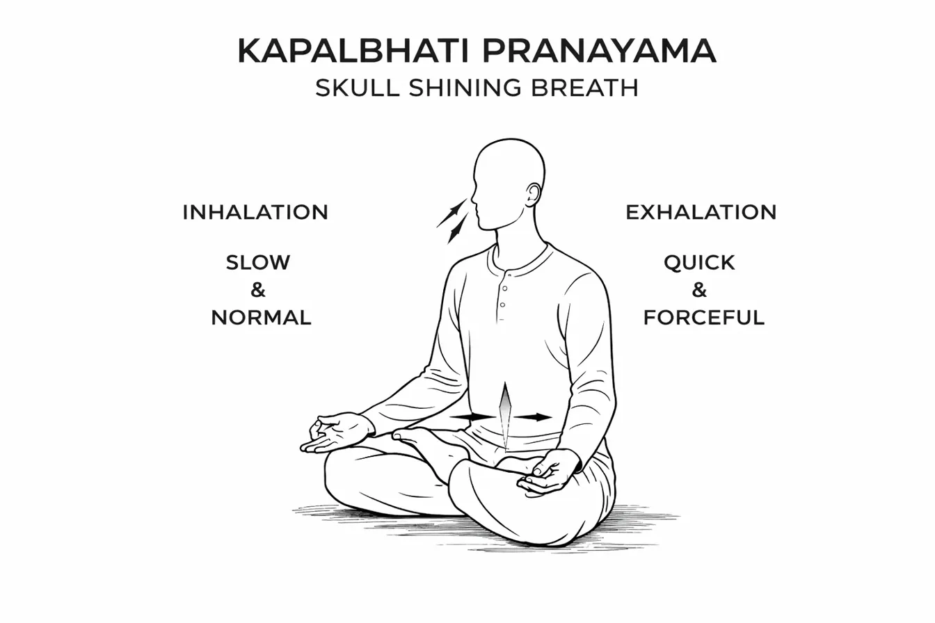Kapalbhati technique